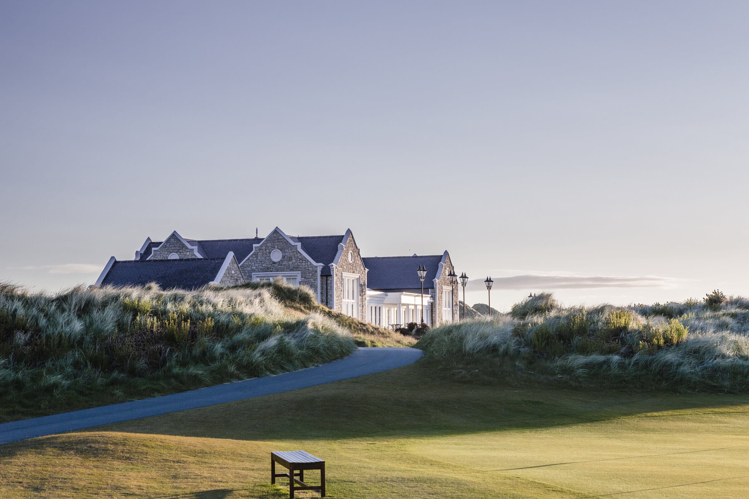 The Clubhouse at golden hour