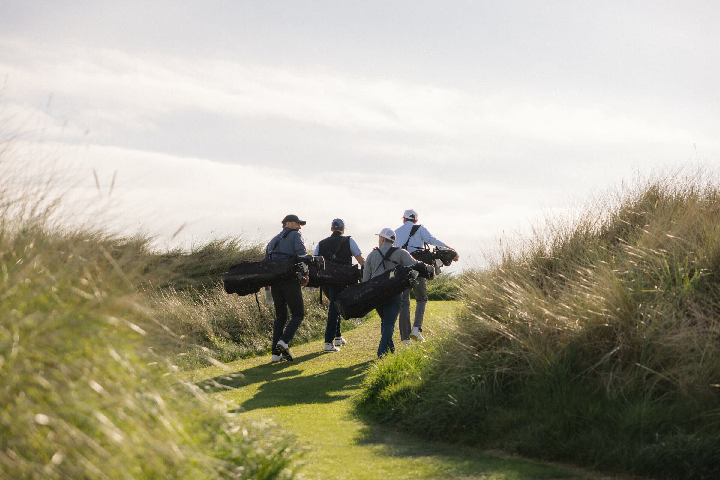 Trump International Golf Links Aberdeen — walking the links
