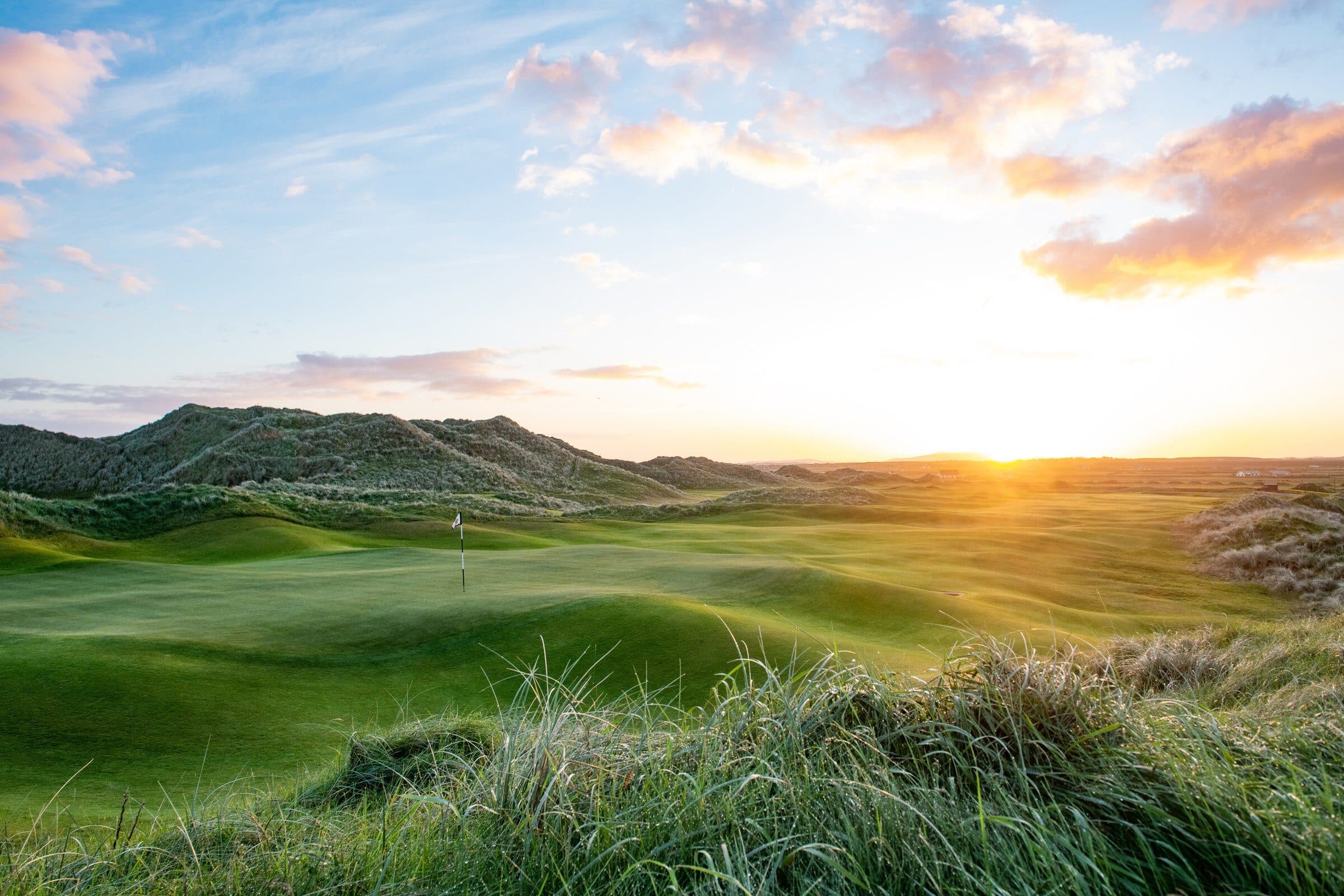 Trump Doonbeg — the links above Doughmore Bay