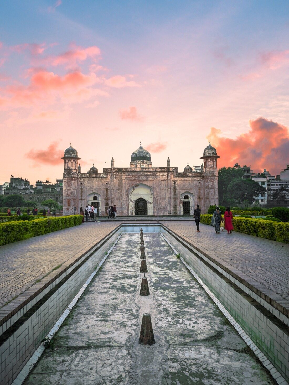 The Tomb of Pari Bibi at Lalbagh Fort, Dhaka.