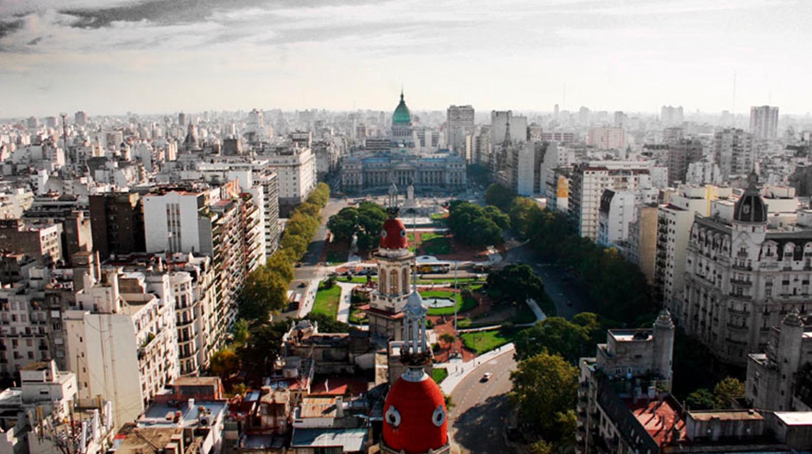 Buenos Aires from the air