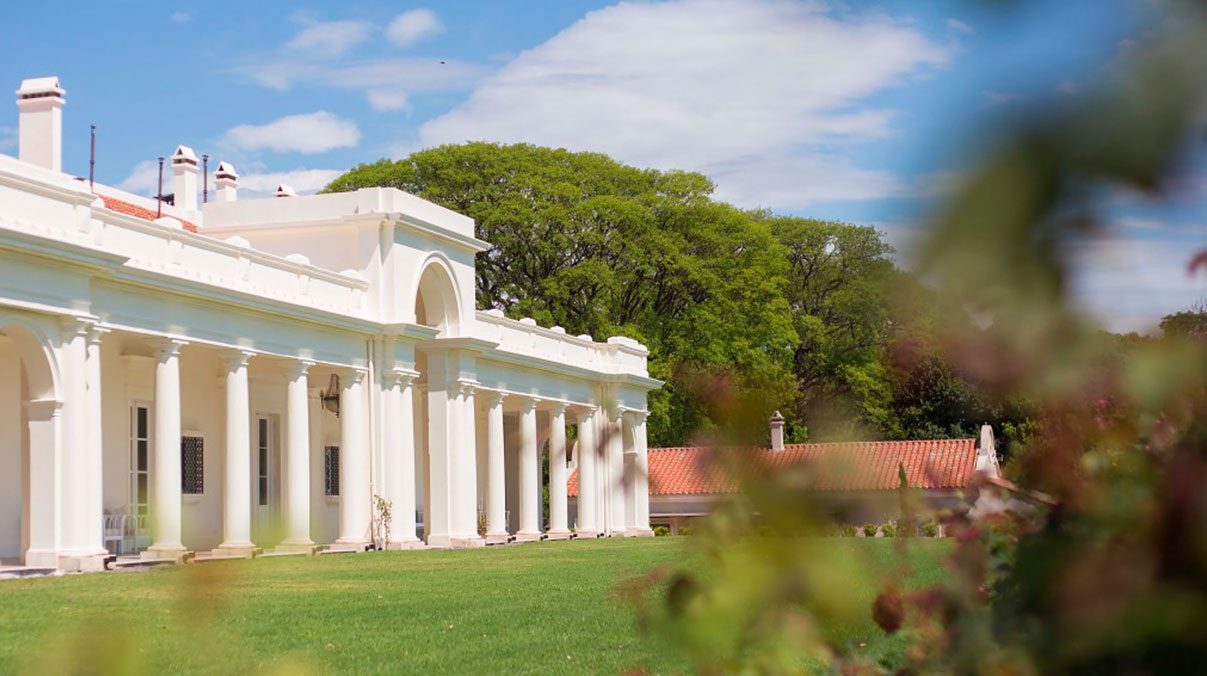An estancia in the Argentine countryside
