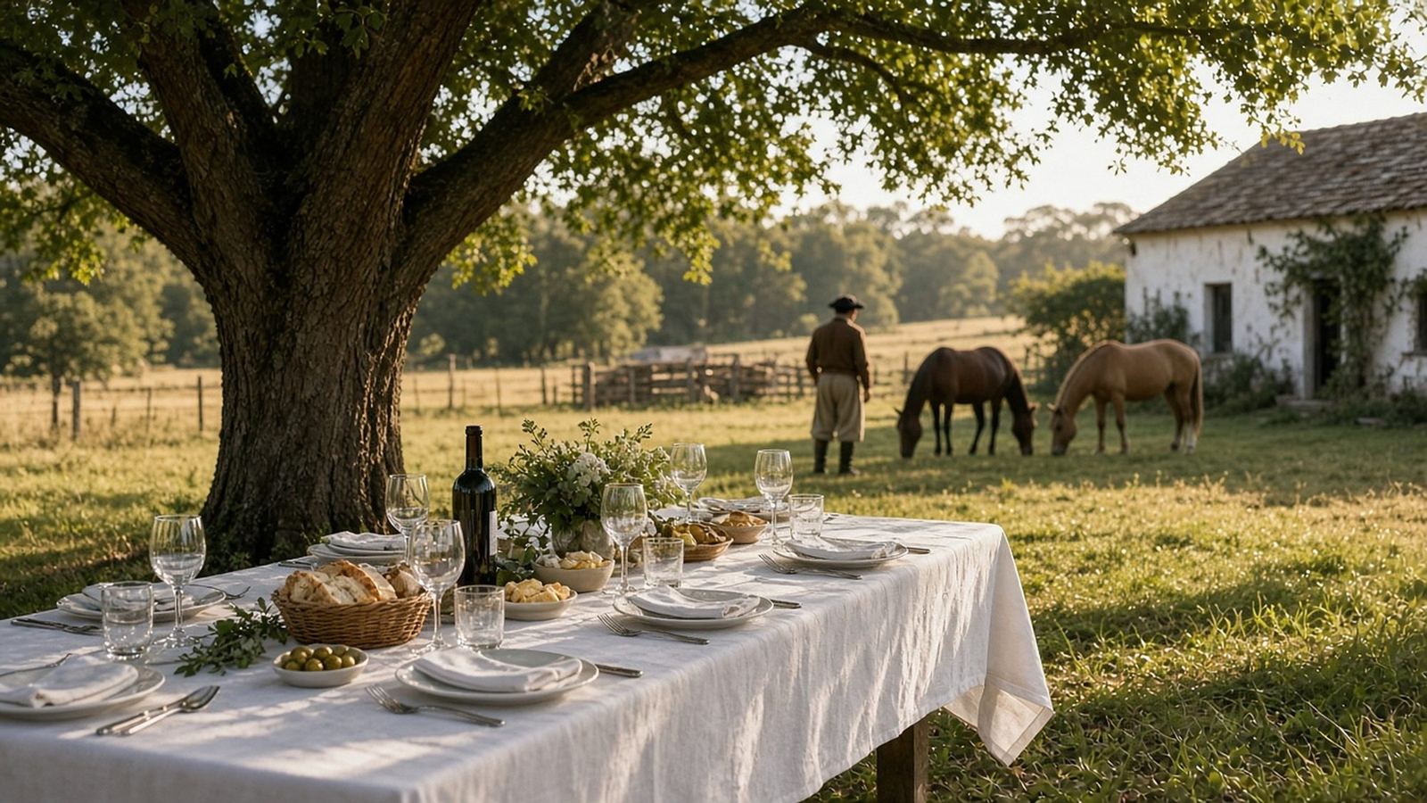 Lunch on an estancia