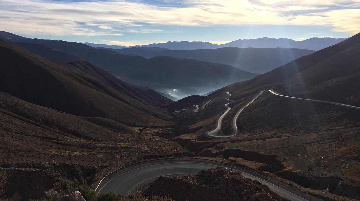 Over the Andes