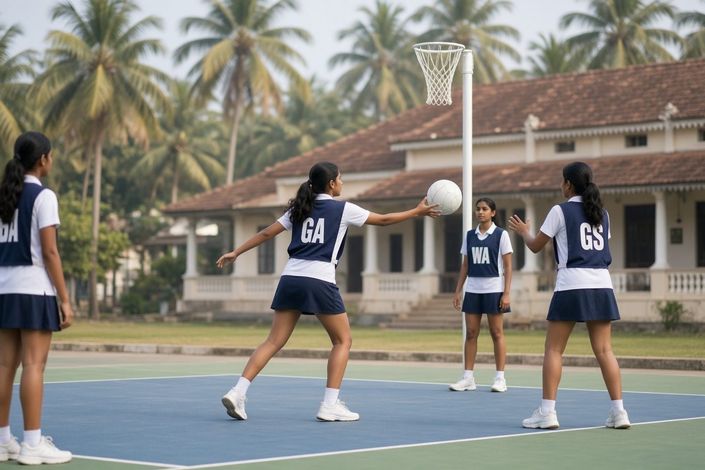 Netball playing tours