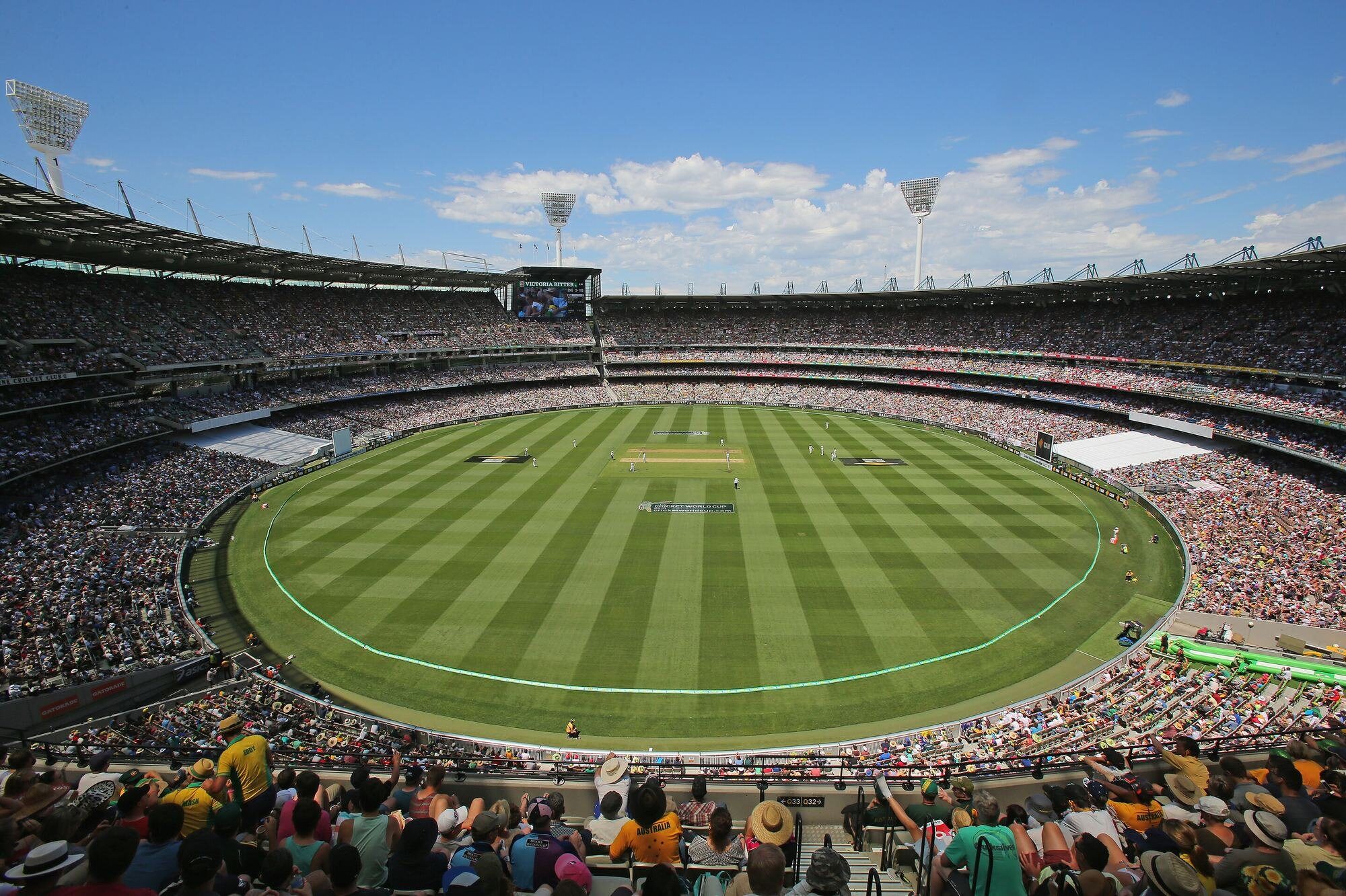 The Melbourne Cricket Ground on Boxing Day